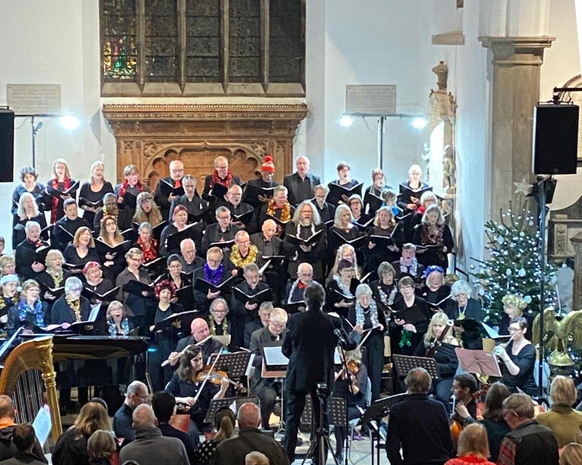 Photo of concert performance A Clewlow