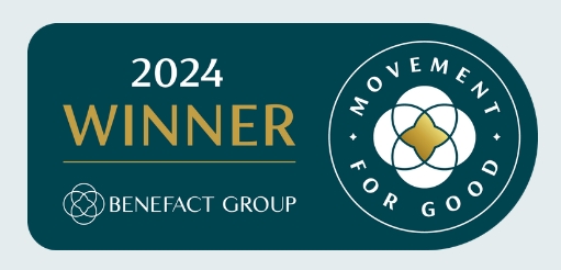 Movement for Good winner 2024 Benefact Group